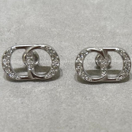すぐ届く！DIOR CD ICON ピアス シルバー & クリスタル (Dior/ピアス