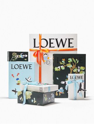 直営 すぐ届く LOEWE ロエベ ダブル バングル セット プレゼント