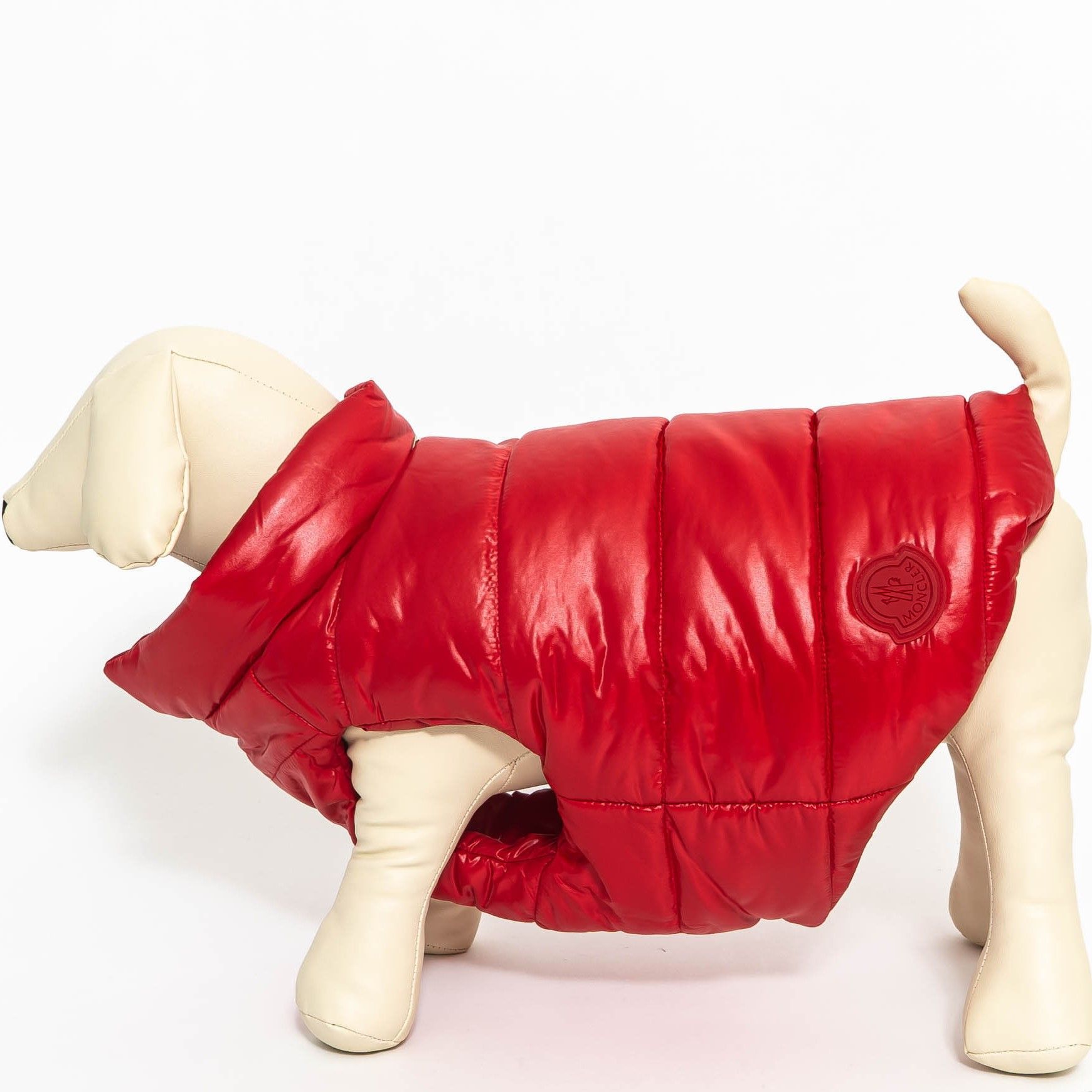 ドッグベスト 犬 MONCLER モンクレール レッド 赤 ダウンジャケット