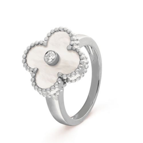 Van Cleef&Arpels ヴィンテージアルハンブラ ダイヤモンドリング (Van