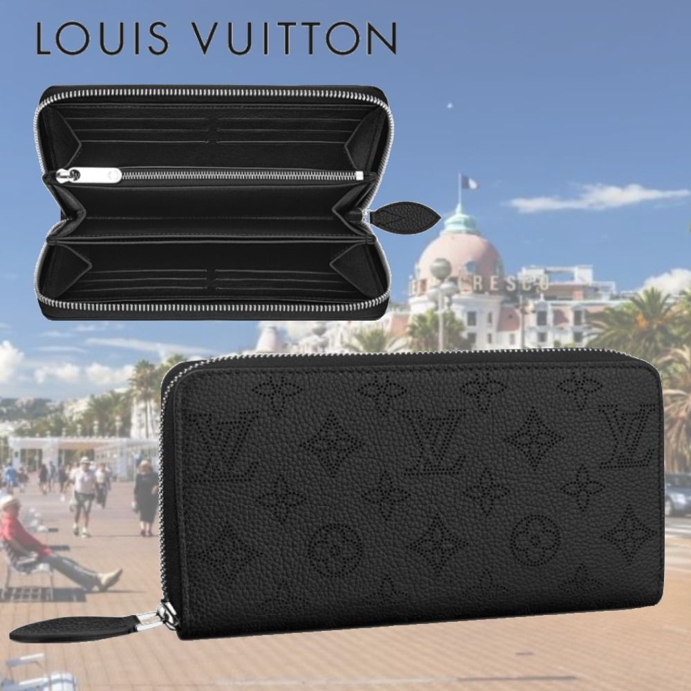 ☆安心の国内発送☆ LV ジッピー・ウォレット マヒナ・レザー♪ (Louis