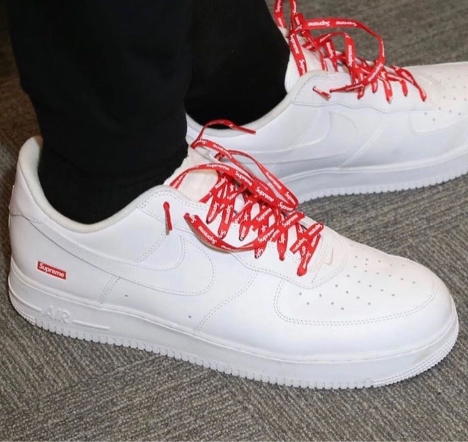 シュプリーム×ナイキ SUPREME×NIKE AIR FORCE 1 LOW WHITE (Nike