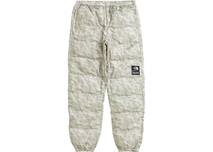 SUPREME シュプリーム x ノースフェイス☆紙ヌプシダウンパンツ