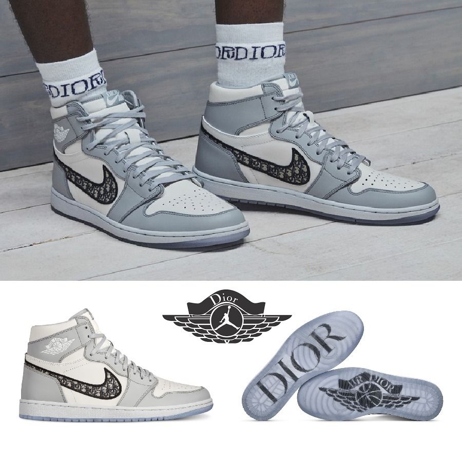 注目コラボ DIOR NIKE AIR JORDAN 1 RETRO HIGH OG (Nike/スニーカー