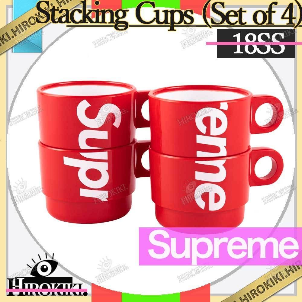 18SS /Supreme Stacking Cups (Set of 4) マグカップ 4点セット