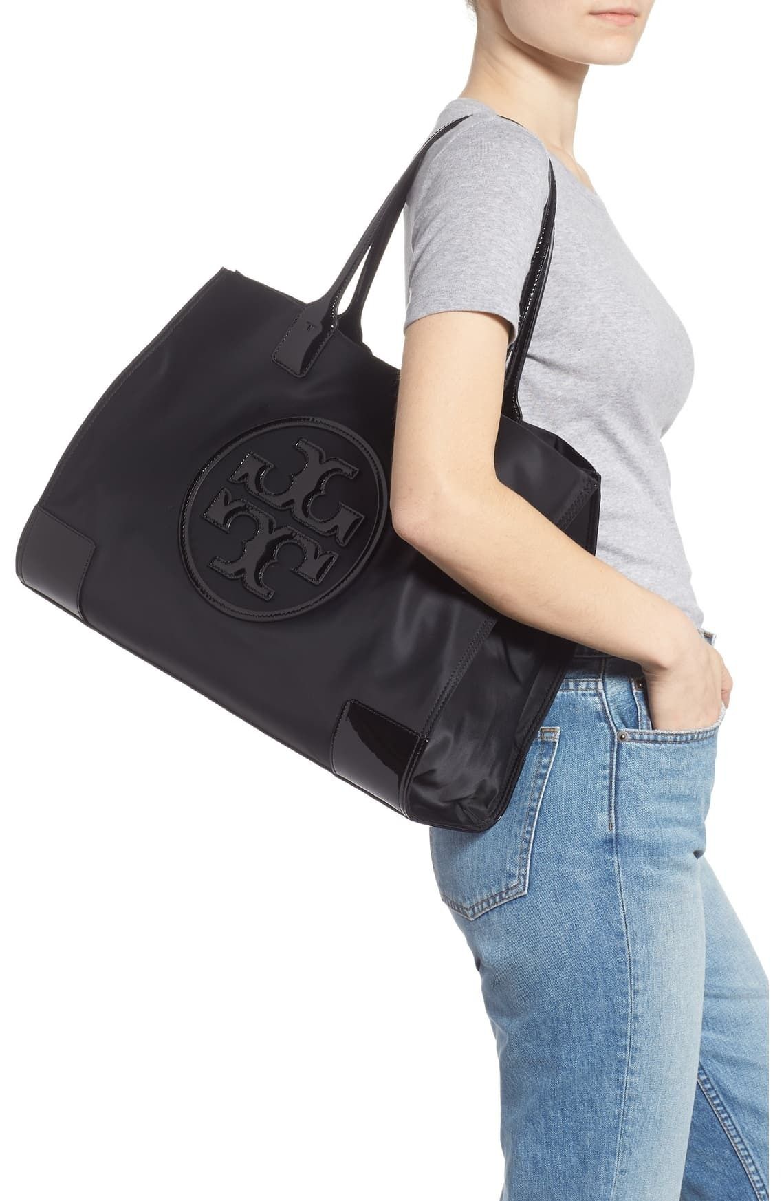 TORY BURCH トリーバーチ ナイロン トート マザーズバッグ (Tory Burch