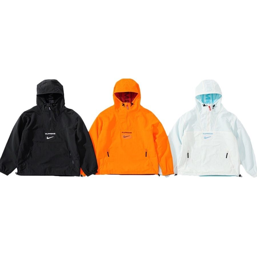 FW20 Supreme × Nike Jewel Reversible Ripstop Anorak (Supreme