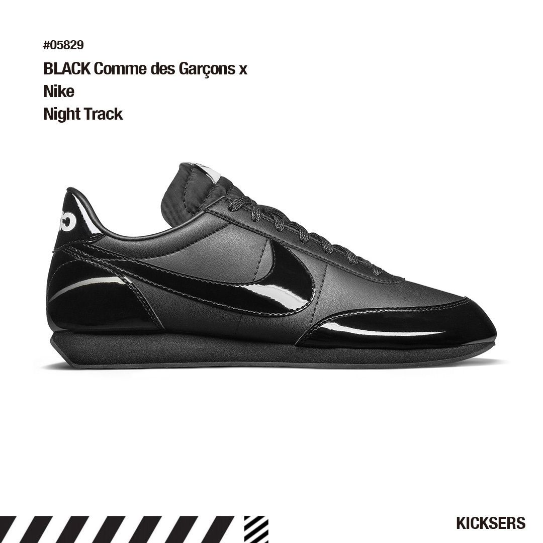 人気話題コラボ！BLACK Comme des Garcons x Nike Night Track (Nike
