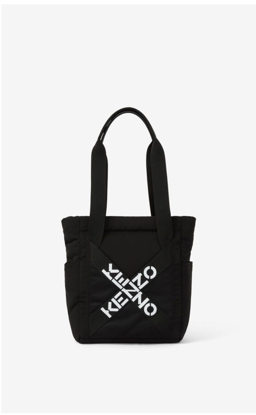 関税込】新作◇KENZO ケンゾー◇クロスロゴ トートバッグ (KENZO