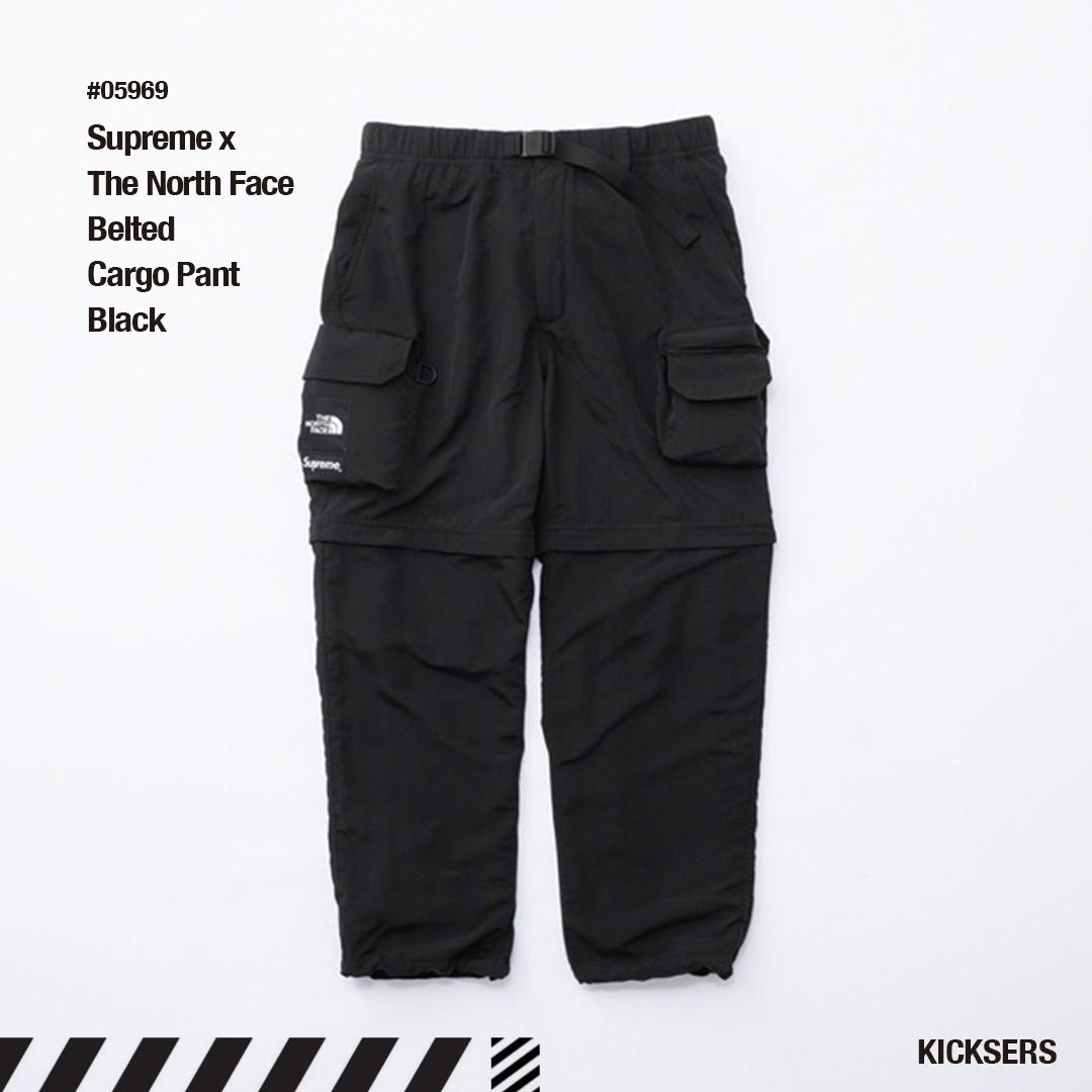 人気話題コラボ！Supreme x The North Face Cargo Pant Black (Supreme