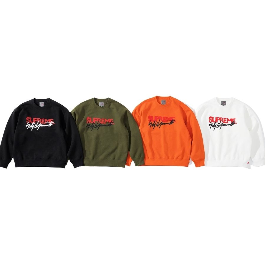 Supreme Yohji Yamamoto Crewneck ヨウジ ヤマモト クルーネック