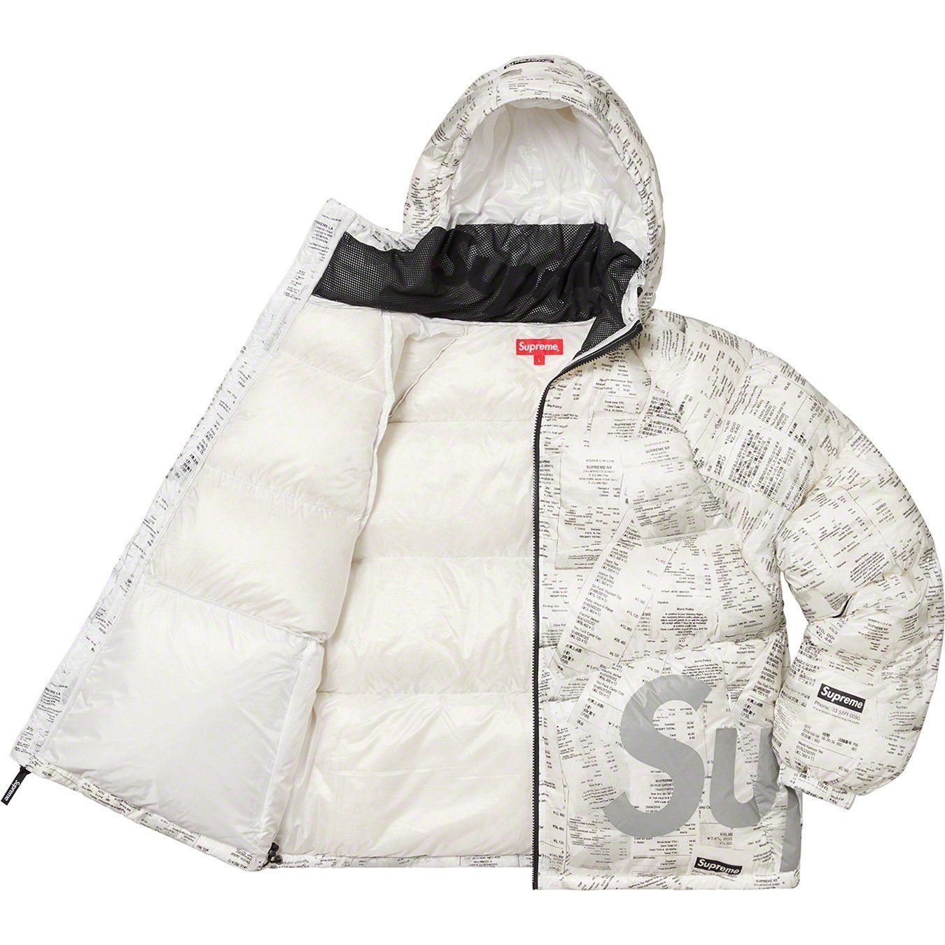 FW20 Supreme Hooded Down Jacket - ダウン ジャケット (Supreme
