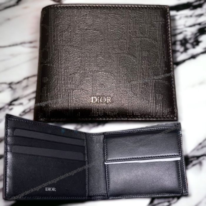 DIOR☆ウォレット ディオールオブリーク ギャラクシーレザー即納 (Dior
