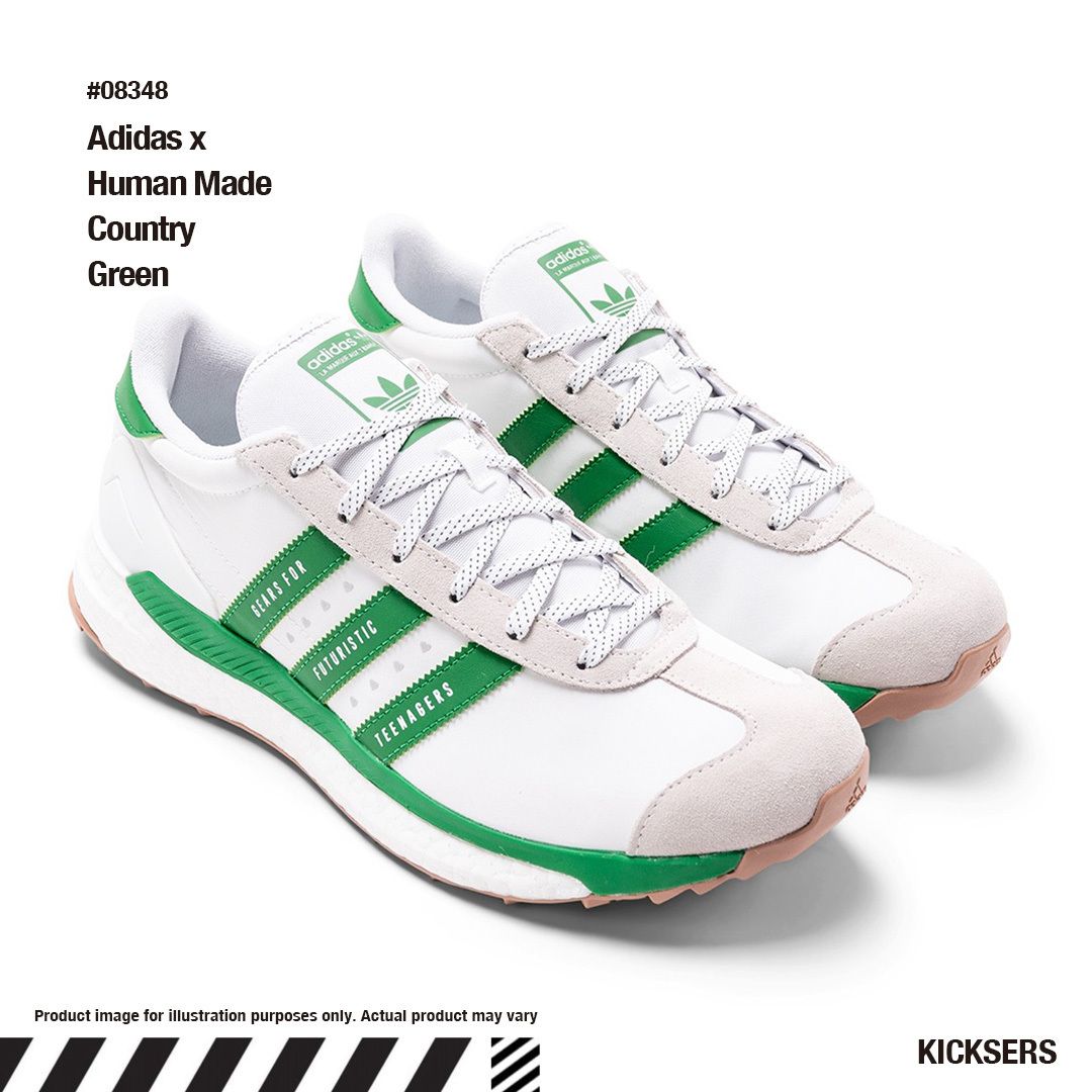 ヒューマンメイドコラボ！Adidas x Human Made Country Green (adidas