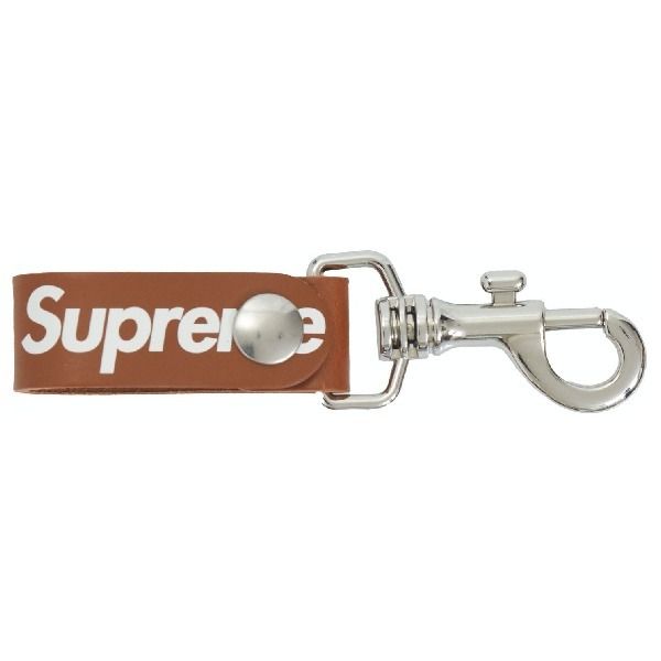 シュプリーム☆レザーキーホルダー☆キーチェーン Key Loop (Supreme