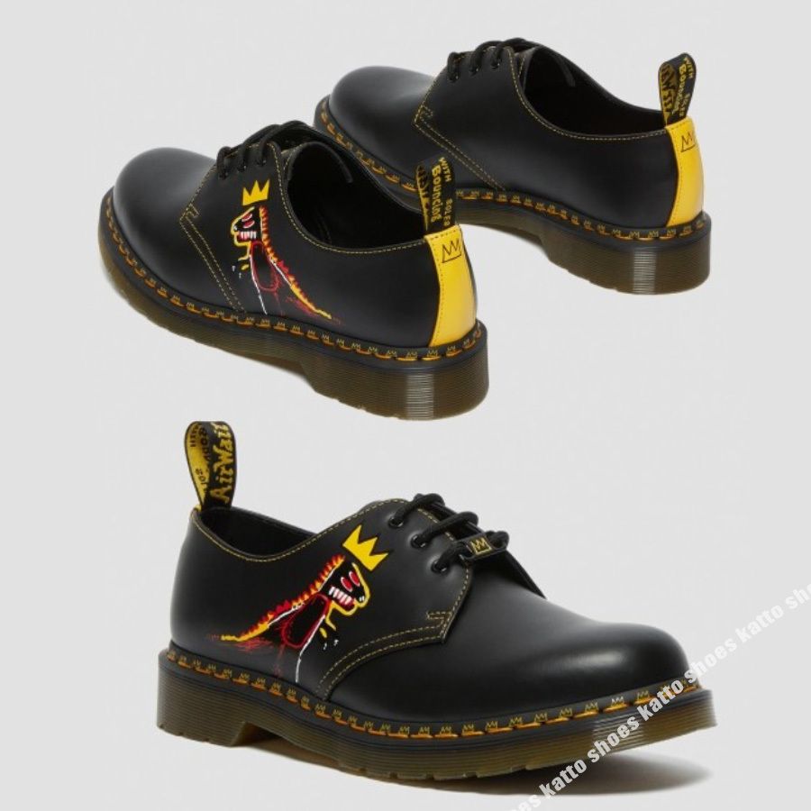 Dr Martens x JEAN-MICHEL 1461 BASQUIAT II☆コラボ☆兼用 (Dr
