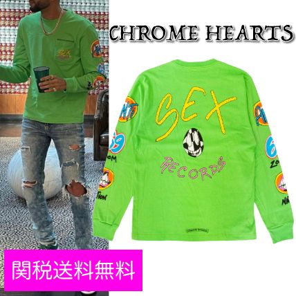 Chrome Hearts Matty Boy Sex Records Link ロンT Tシャツ (CHROME