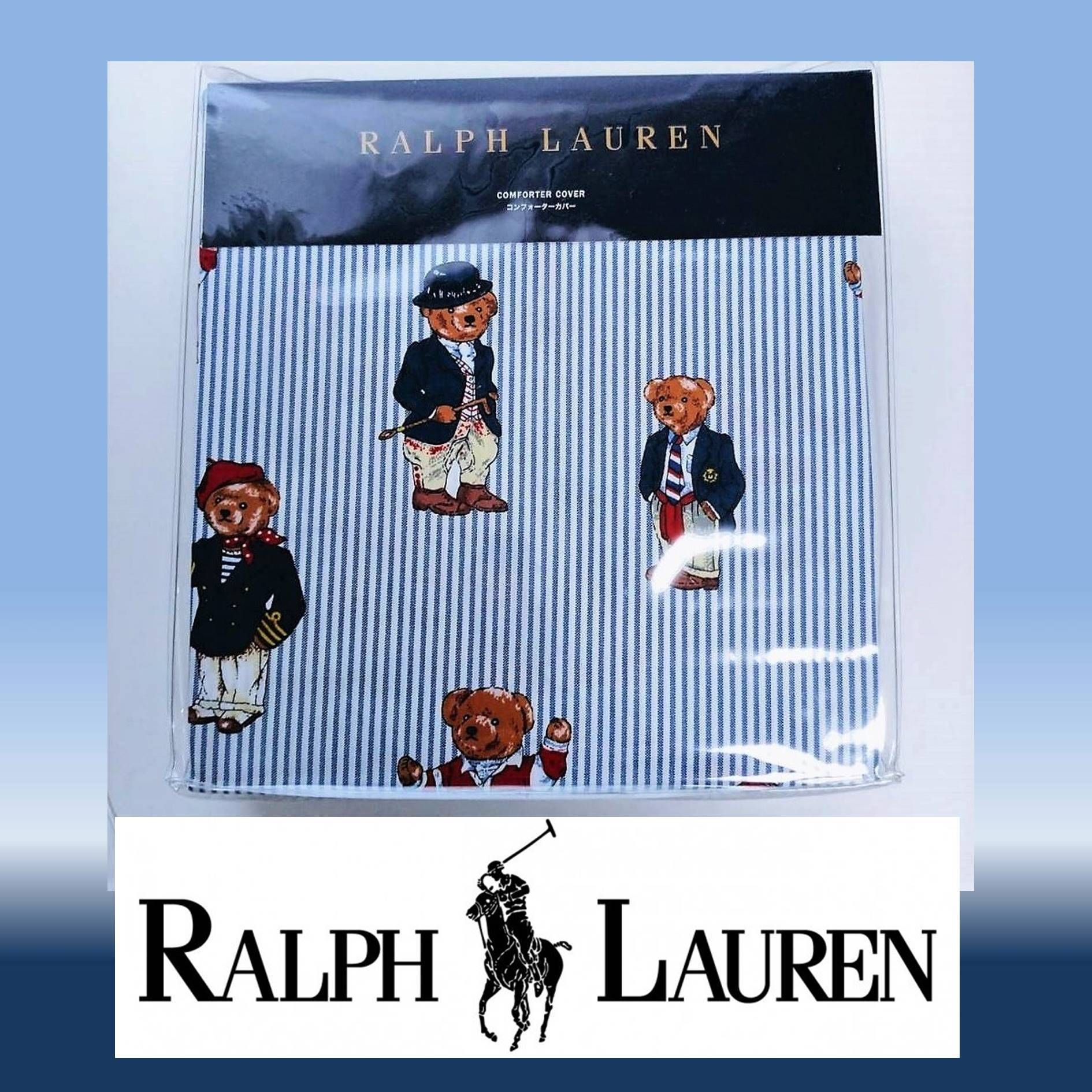 ☆国内発送☆ラルフローレン☆POLOベアー布団カバー＆シーツ☆ (Ralph