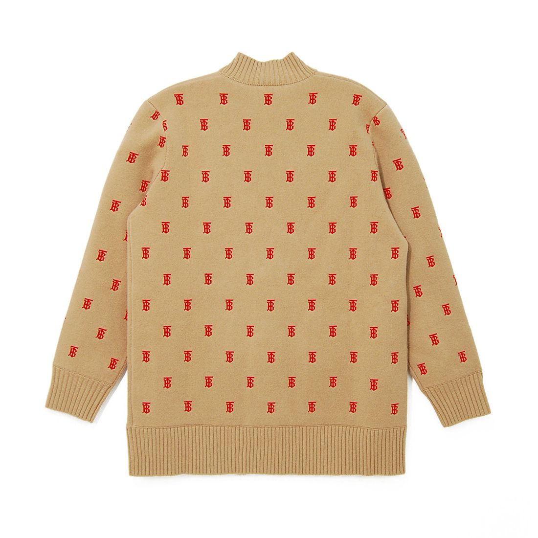関税負担なし☆Burberry Monogram オーバーサイズ カーディガン