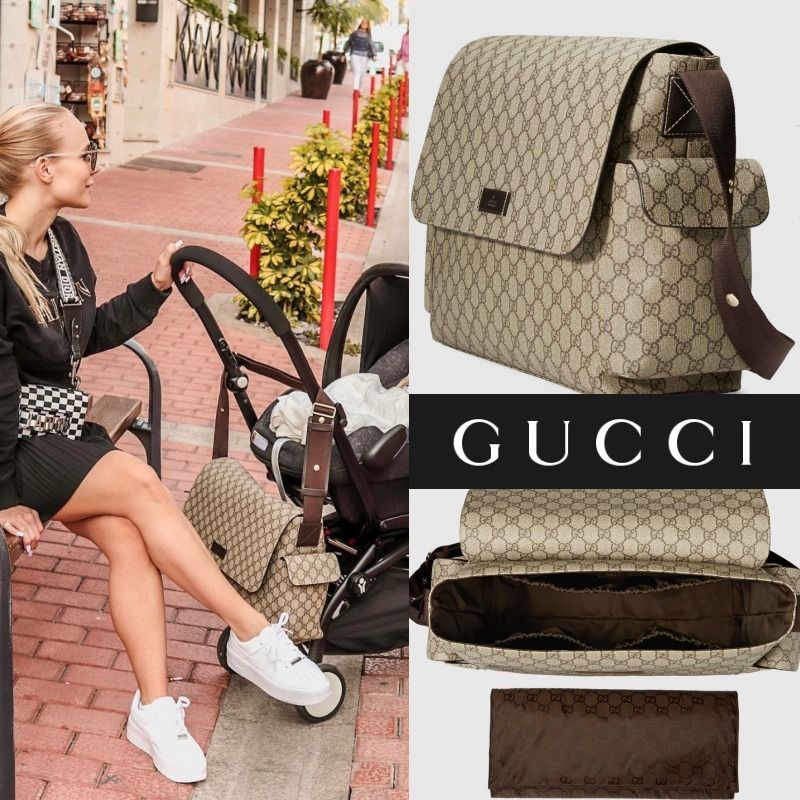 セレブ愛用】Gucci GGベビーママバック マザーズバック人気 (GUCCI