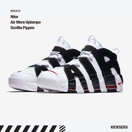 人気話題モアテン白黒！Nike Air More Uptempo Scottie Pippen (Nike