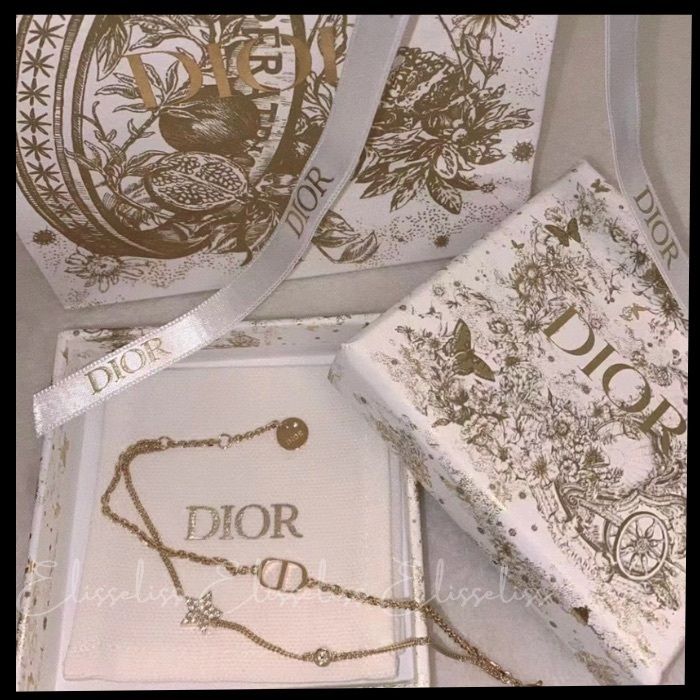すぐ届く【DIOR】PETIT CD ダブルブレスレット星二連タイムレス (Dior