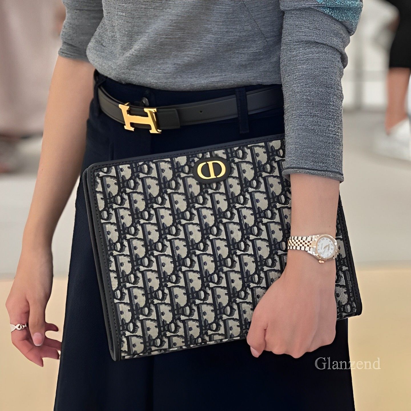 Dior】《30 MONTAIGNE》オブリーク クラッチバッグ (Dior/クラッチ