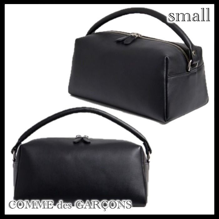 COMMEdesGARCONS ワンハンドルボックス レザーバッグ small (COMME des