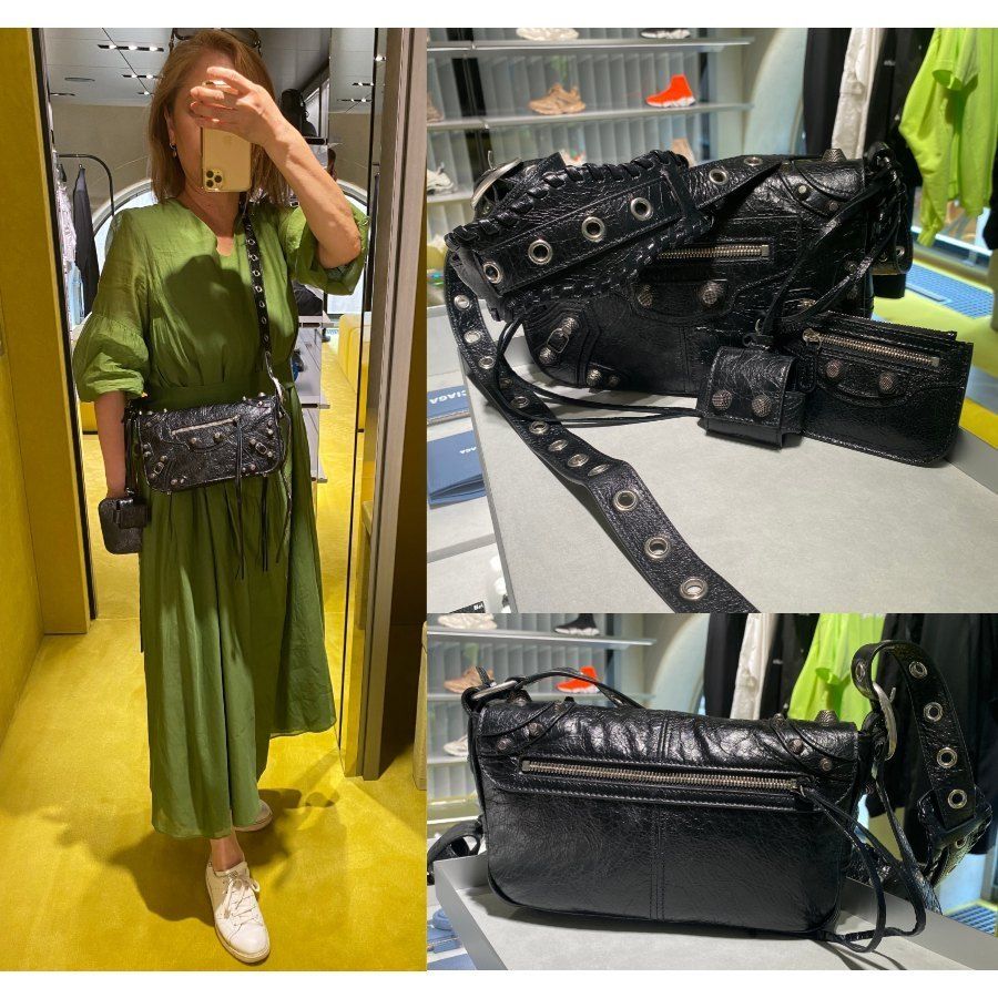 関税込☆BALENCIAGA☆コインケース+AirPodsケース付Le Cagole