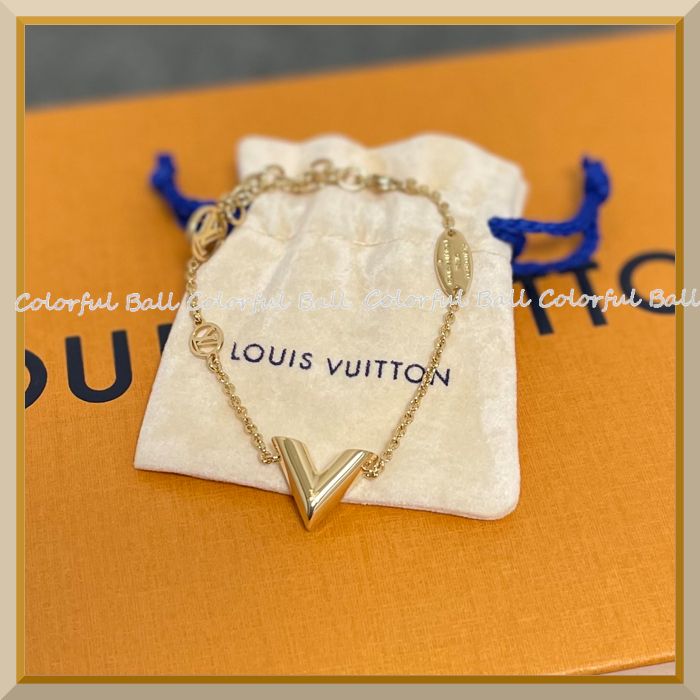 安心国内】Louis Vuitton ブレスレット エセンシャル V (Louis Vuitton