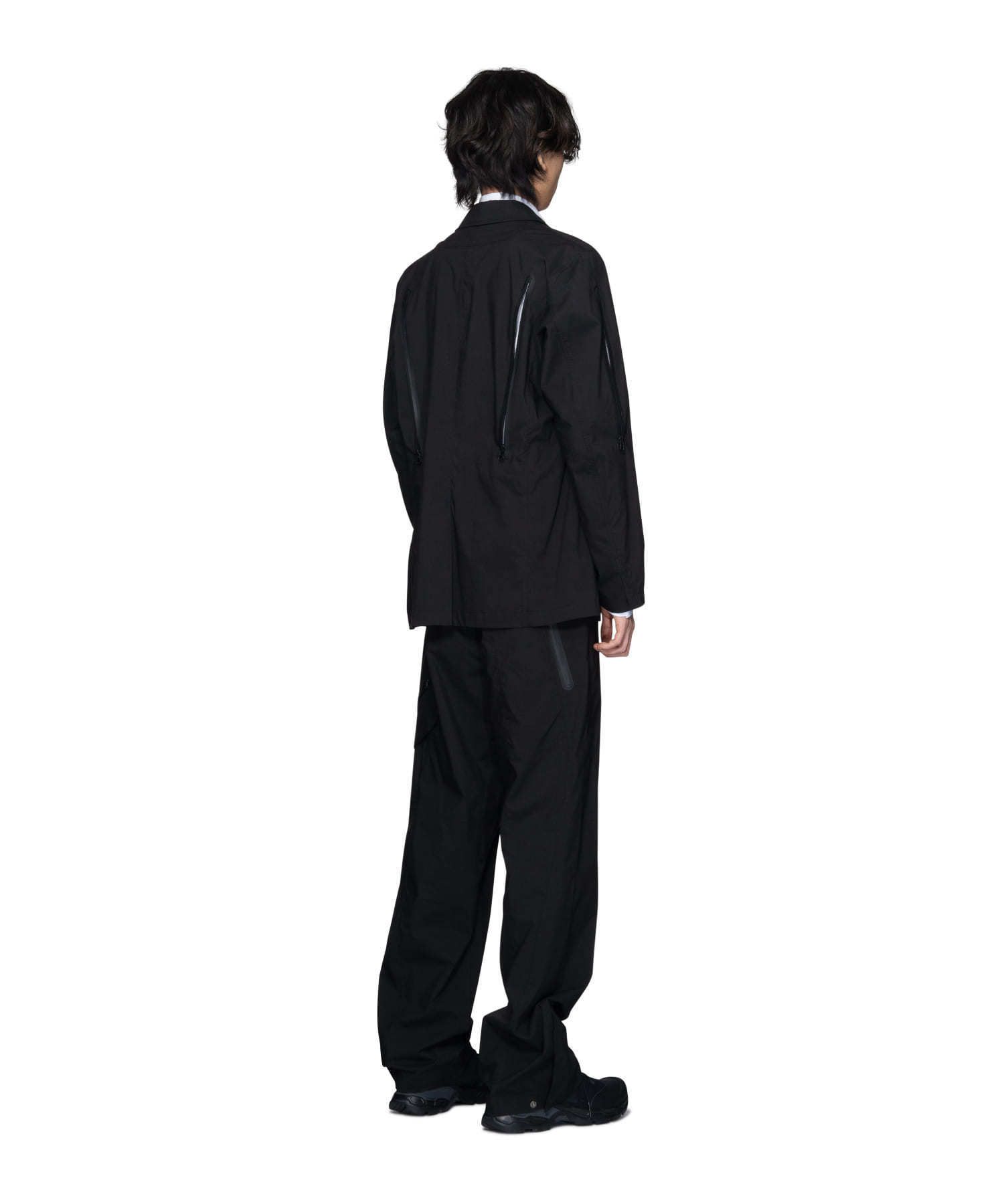 SANSAN GEAR】 23FW WING ZIPPER TROUSER BLACK (San San Gear/パンツ