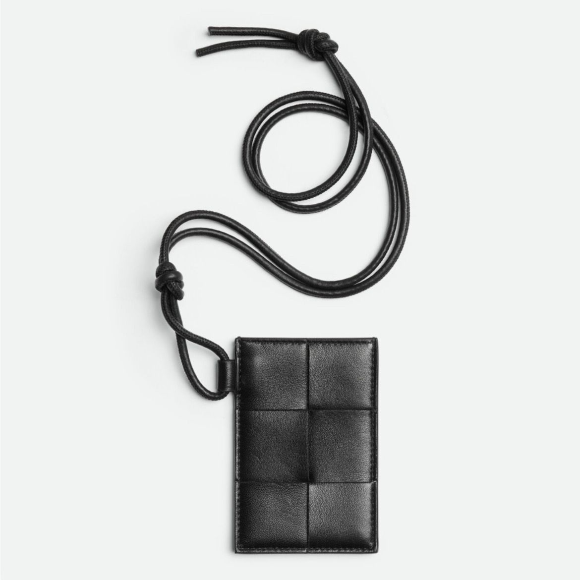 4色】BOTTEGA VENETA◇カセット レザー IDケース ストラップ付