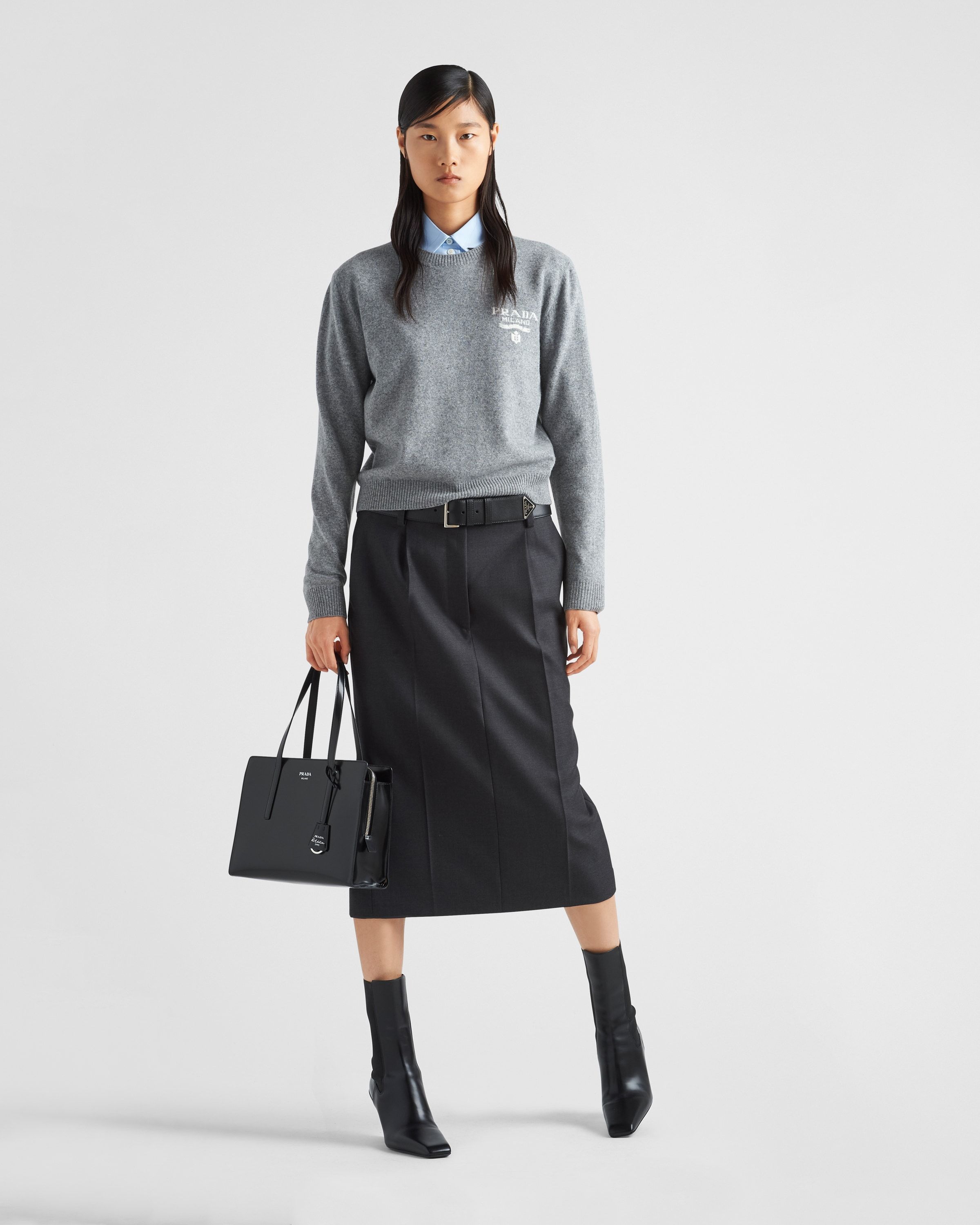 PRADA】SANA着用 カシミア シルクのセーター (PRADA/ニット・セーター