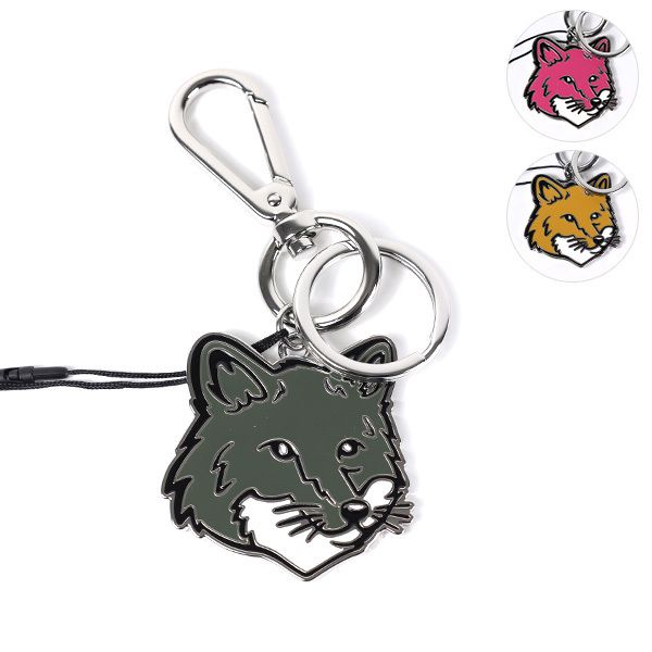 Maison Kitsune メゾンキツネ キーリング キーチャーム チャーム