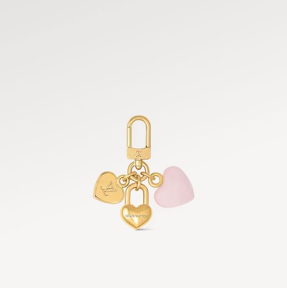 ルイヴィトン ☆ギフト◎ マイクロ チャーム LV ハート (Louis Vuitton
