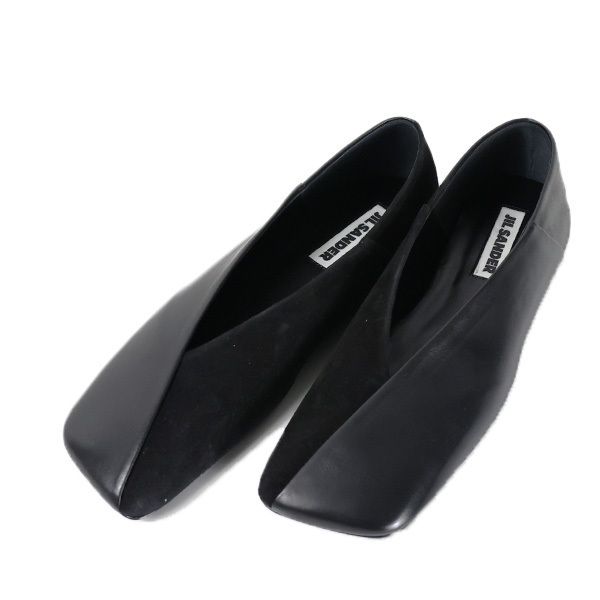 Jil Sander ジルサンダー パンプス フラットシューズ 靴 レザー (Jil