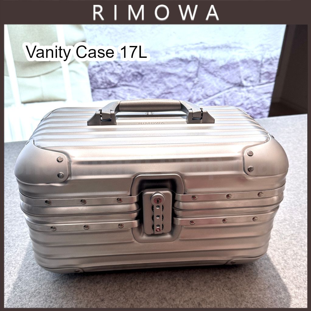 RIMOWA◇ORIGINAL ヴァニティ ケース◇アルミニウム シルバー (RIMOWA