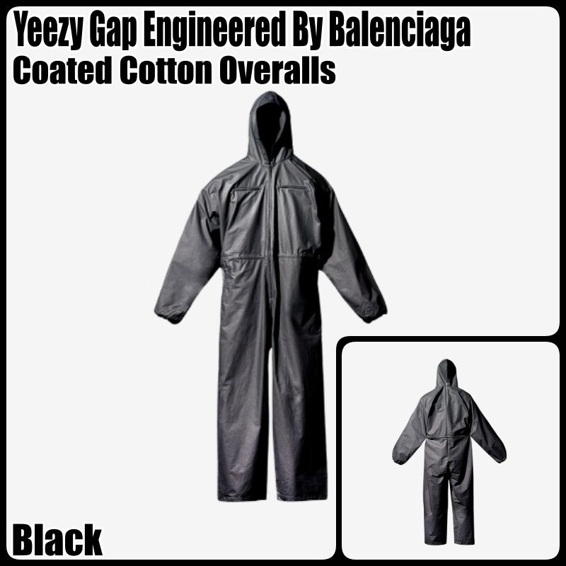Yeezy Gap Engineered By Balenciaga Coated Cotton Overalls (YEEZY