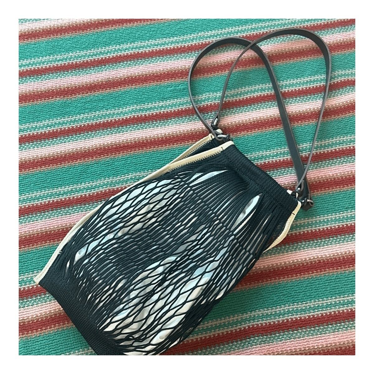 Lemaire ☆ Medium Nylon Filt Net Shopping Bag (LEMAIRE/ショルダー