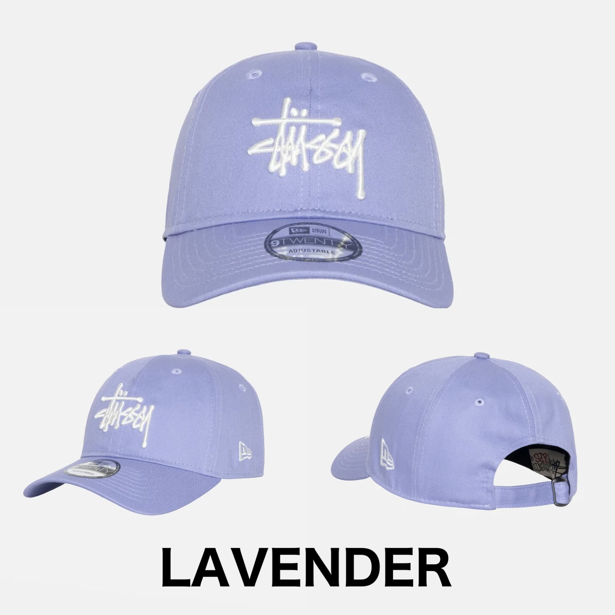 ☆24AW 最新作☆STUSSY NEW ERA 9TWENTY BASIC STRAPBACK (STUSSY