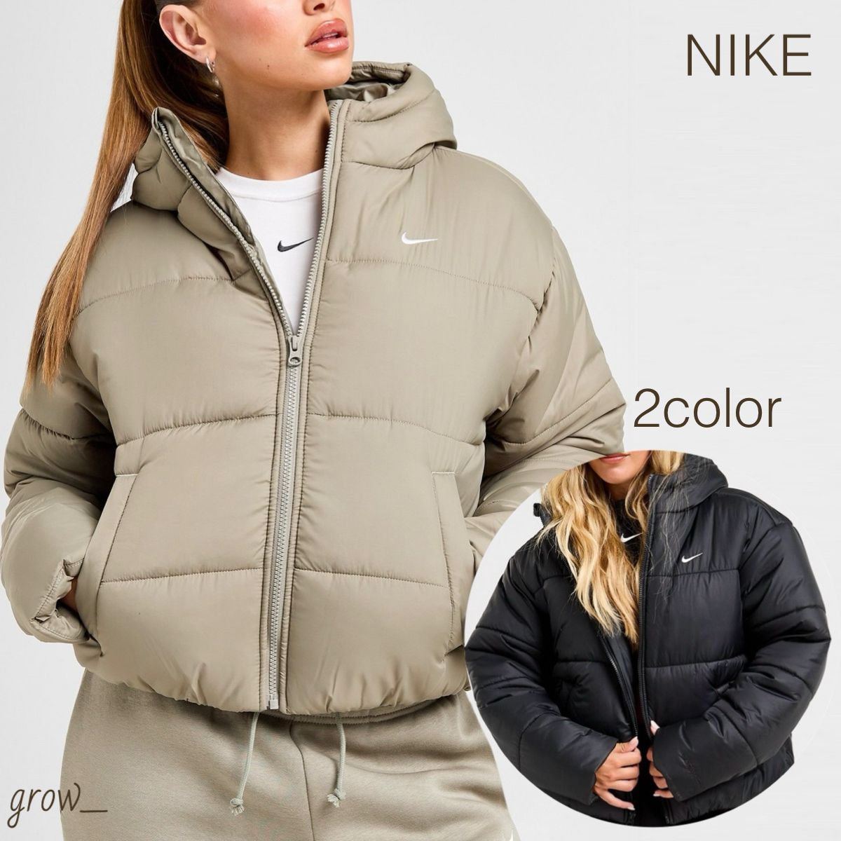 NIKE スポーツウェア クラシック パファー ジャケット 送関込 (Nike