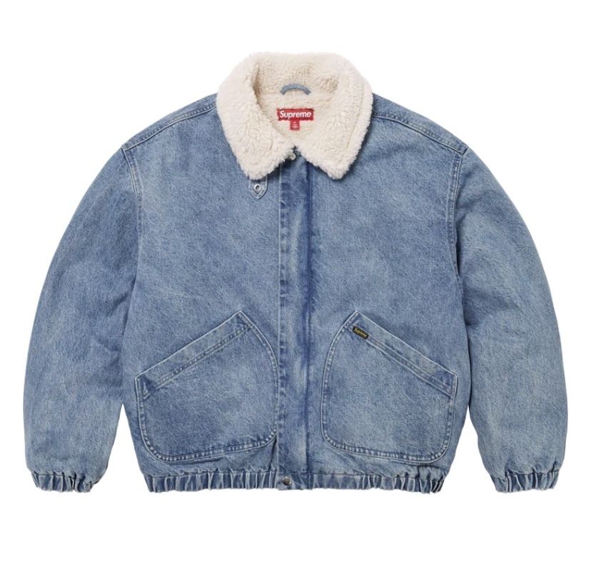 24FW】Supreme Faux Shearling Lined Bomber Jacket (Supreme/トップス