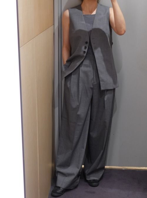 COS” リラックスツイルワイドレッグトラウザー (COS/パンツ) 113154390