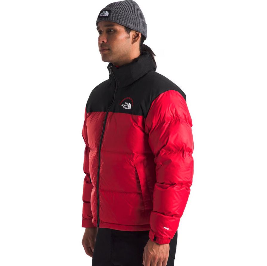 激レア 24新作☆TNF☆EXPEDITION SYSTEM☆ヌプシダウン☆TNF Red (THE