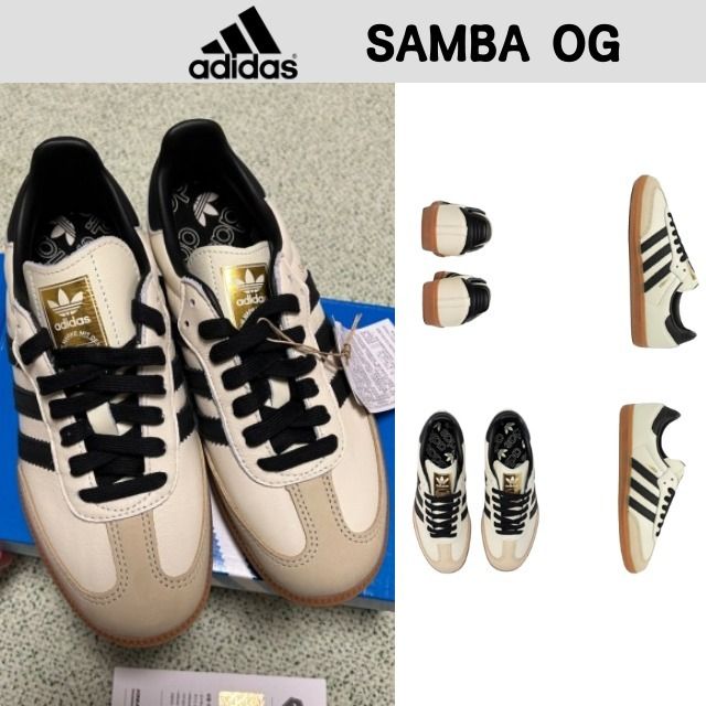 ADIDAS】 Adidas Samba OG Cream White Core Black ☆送料込☆ (adidas