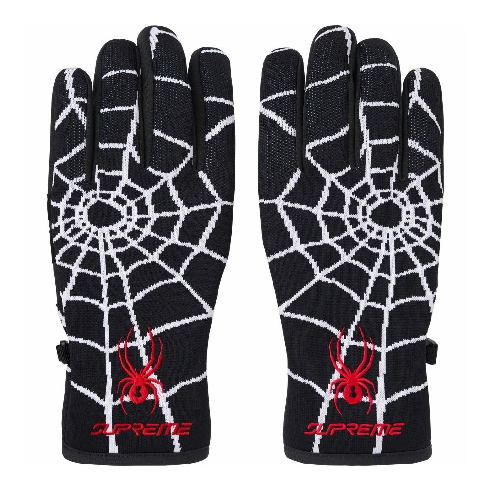 Supreme x Spyder】Gloves☆Black☆24FW☆ (Supreme/手袋) 114042927