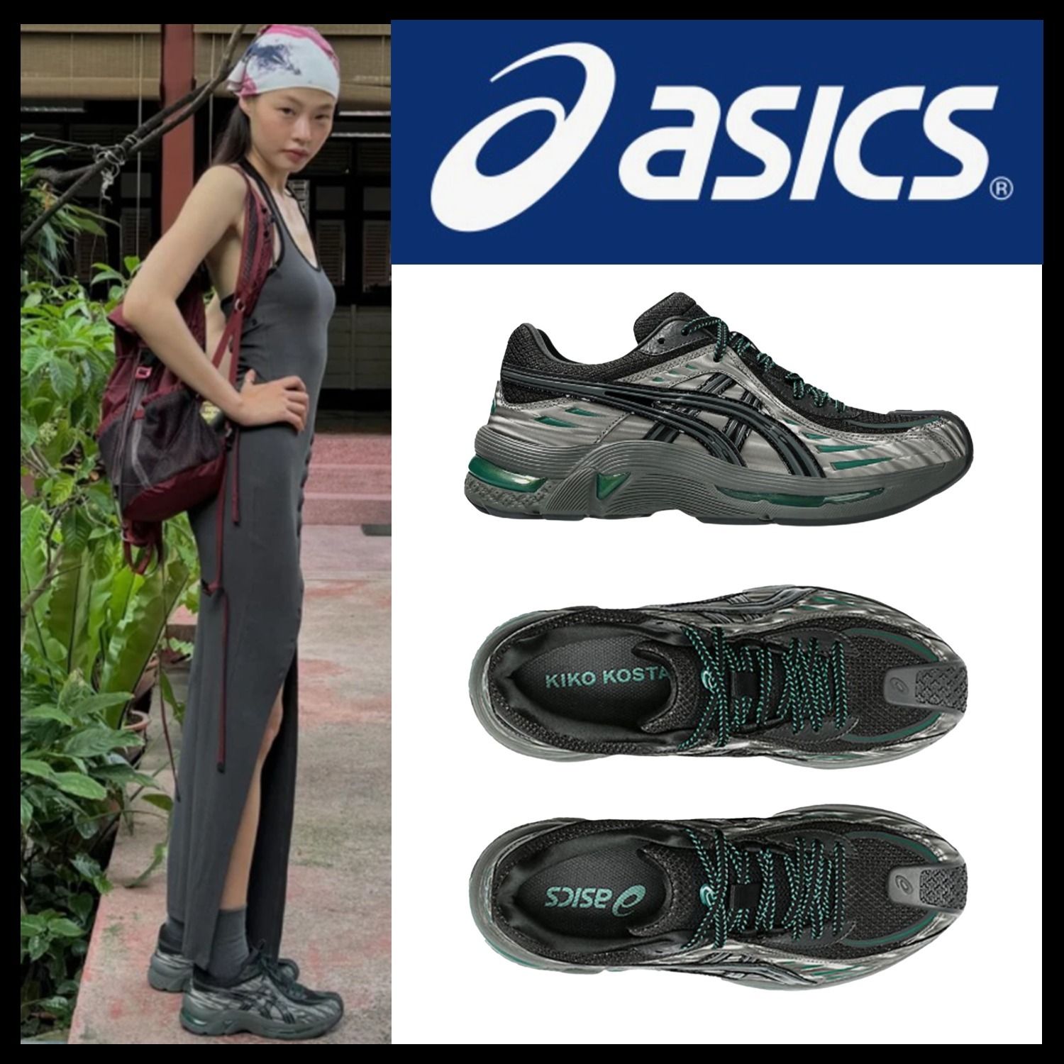 Asics x Kiko Kostadinov】 (W) Gel-Flammae ☆韓国人気☆ (asics