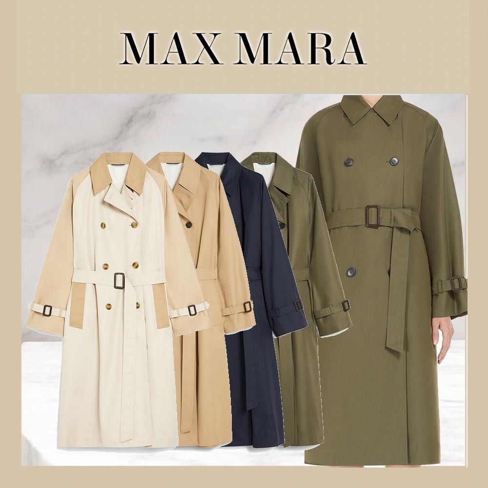 WEEKEND MAXMARA [カナスタ]リバーシブルトレンチコート CANASTA