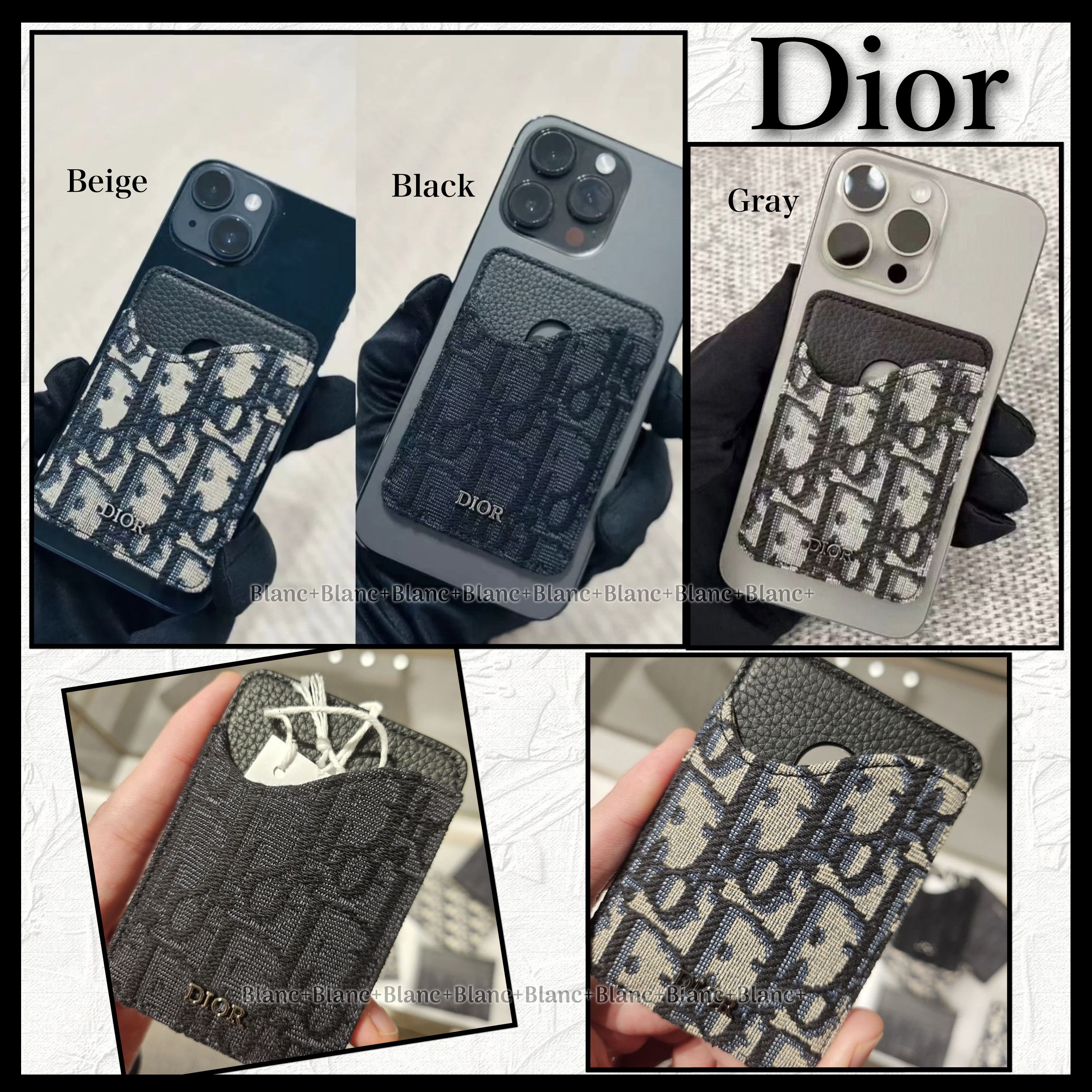 日常使いに♪【Dior】Saddle マグネット カードホルダー (Dior/カード