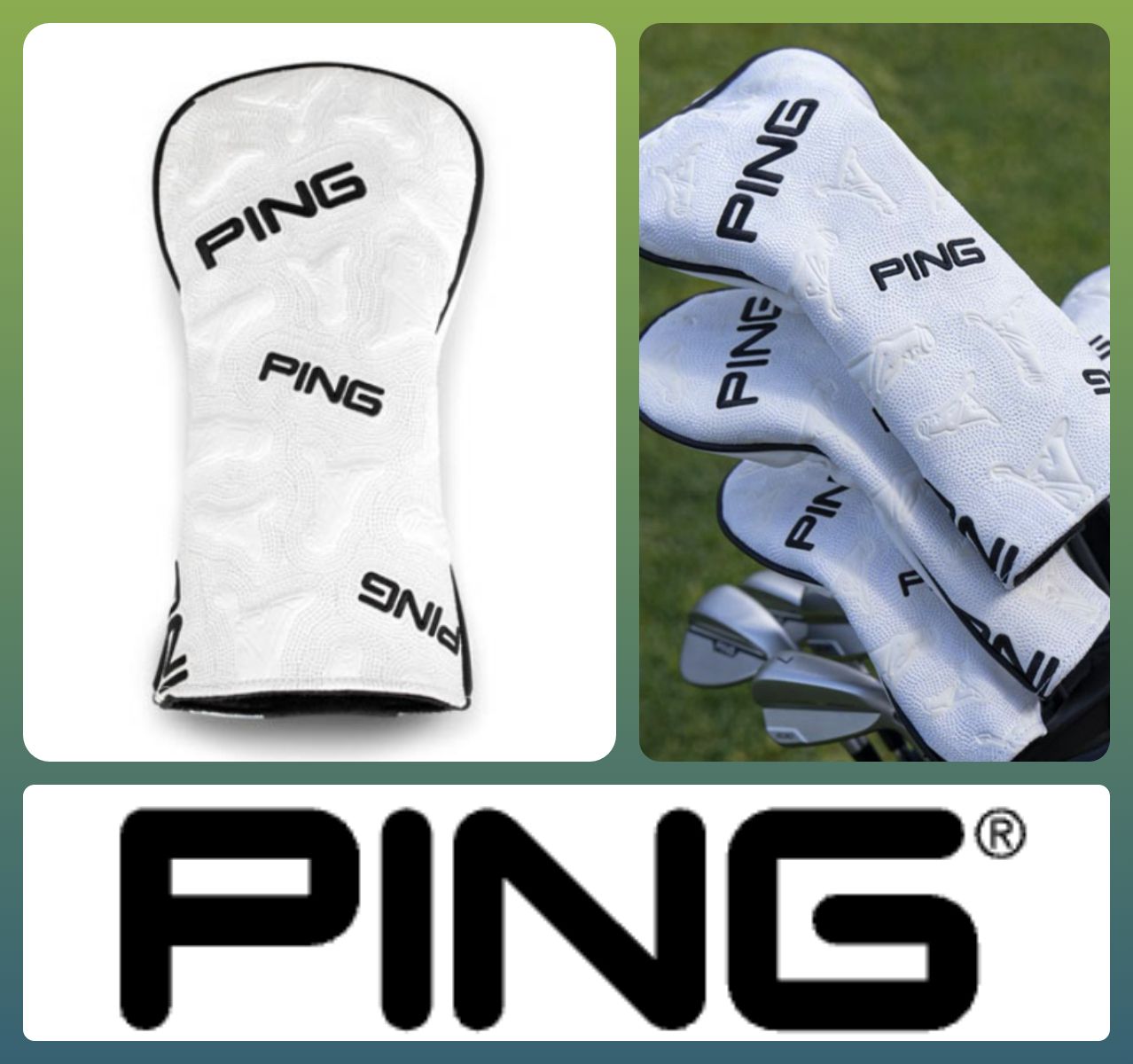 PING ゴルフ PING Icon Driver Headcover ドライバー用 (PING